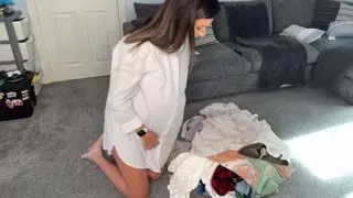 Hannah (It’s Hannah) Patreon ifşa Temizlik video Part 20