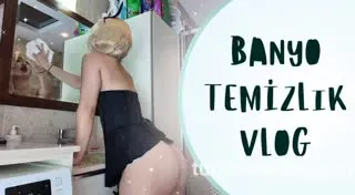 jupiter1202 (Jüpiter Gülşah Pınar) Telegram VIP kanalı Harika Banyo Temizlik Vlog 21.06ç2025